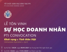 Lễ Tôn vinh sự học Doanh nhân tại Hà Nội