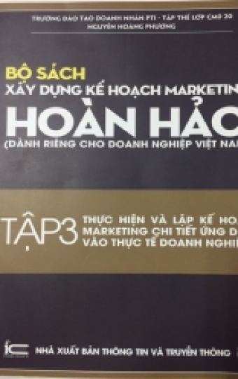 Xây dựng kế hoạch Marketing hoàn hảo T.3