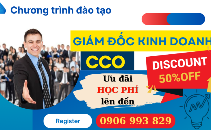 CCO - Giám đốc Kinh doanh chuyên nghiệp